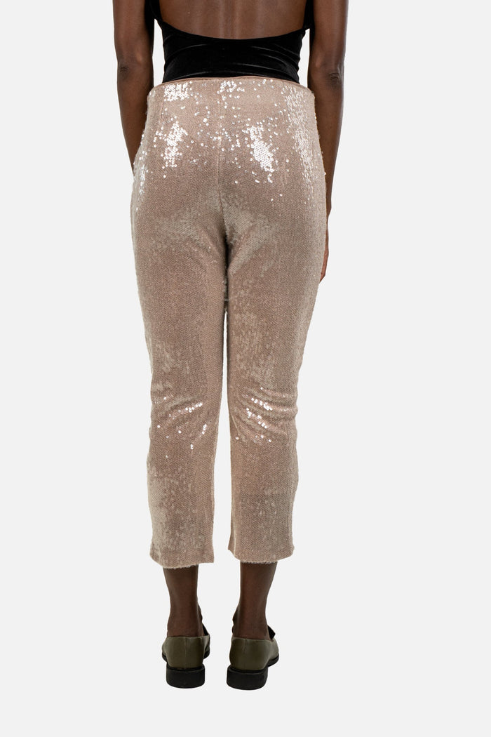 Calça Paetê Caperi Calça ZARA