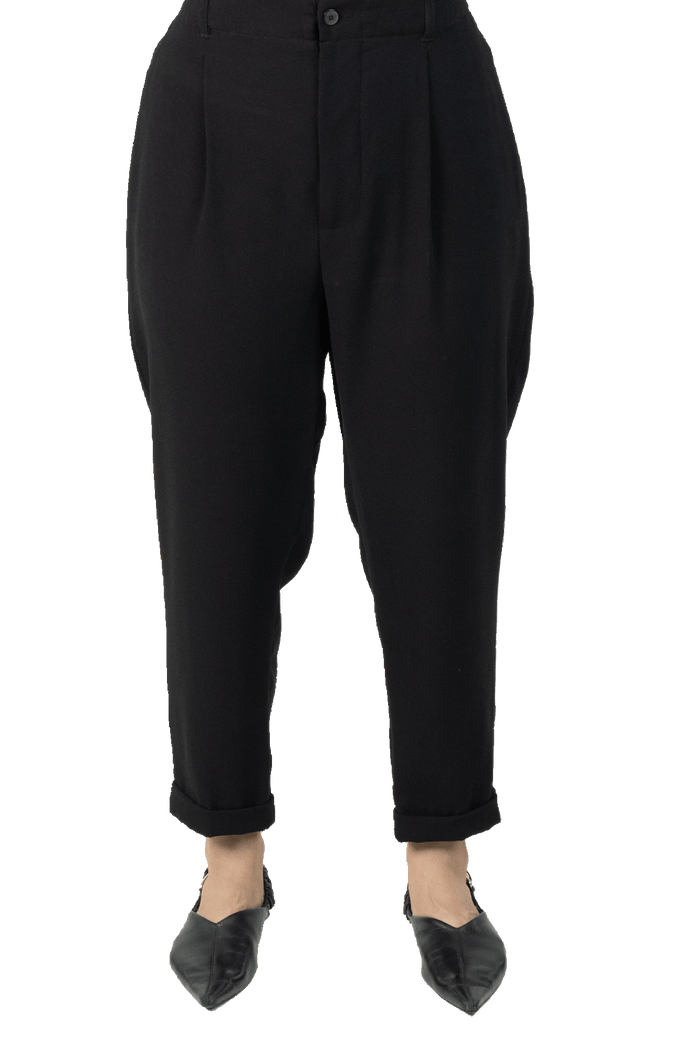 Calça Preta Reta calca Garimpo Adda