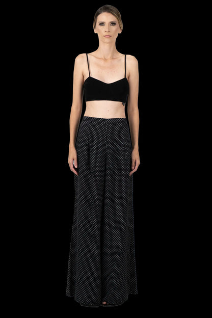 Calça bicolor Poá Zara