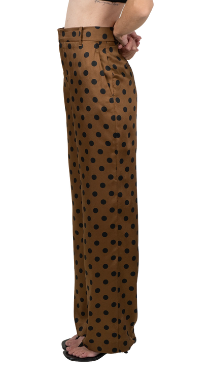 Calça Bicolor Poá Zara