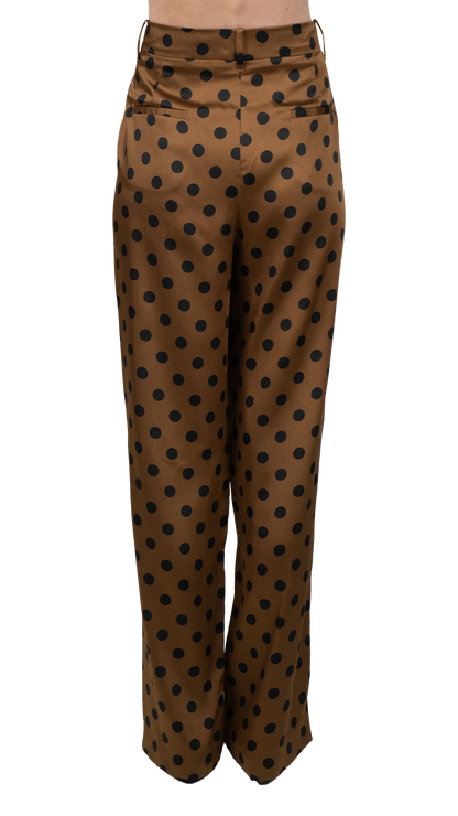 Calça Bicolor Poá Zara