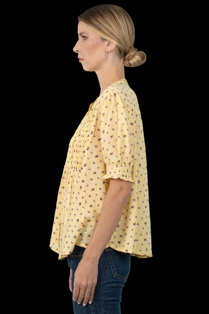 Camisa Amarela Seda camisa importada Next