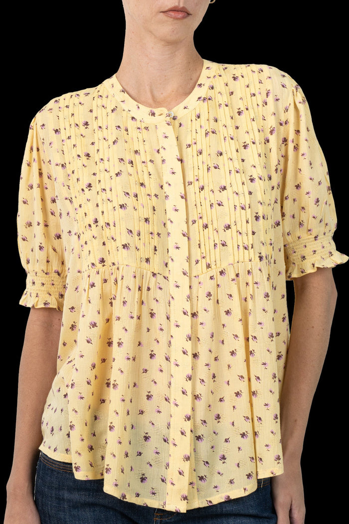 Camisa Amarela Seda camisa importada Next