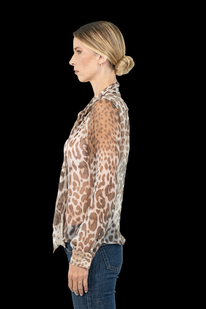 Camisa Animal Print Camisa MOB