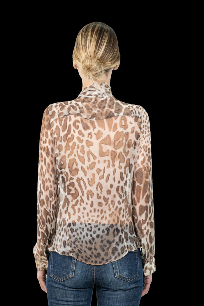 Camisa Animal Print Camisa MOB