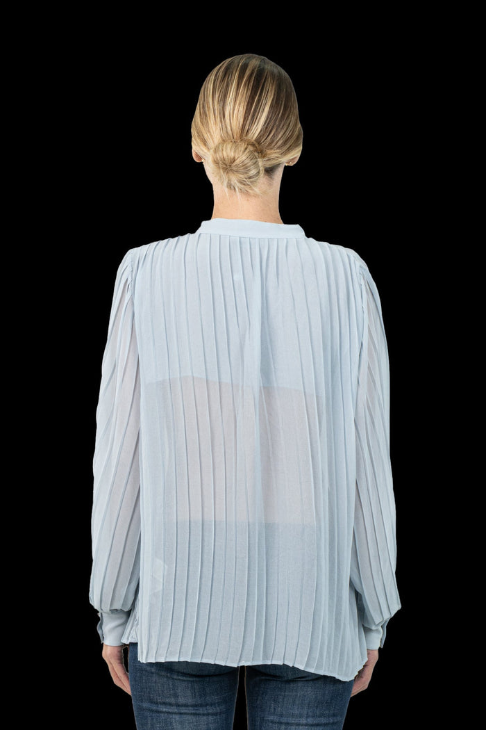 Camisa Azul Textura camisa Zara