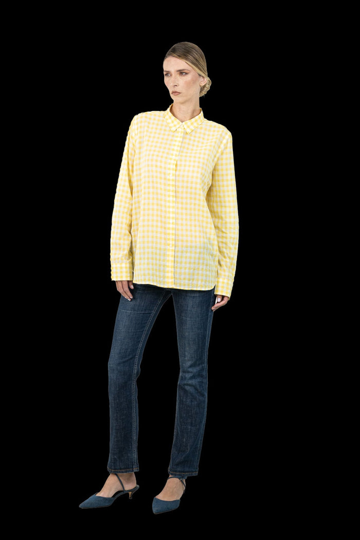Camisa Bicolor Xadrez camisa importada J Crew
