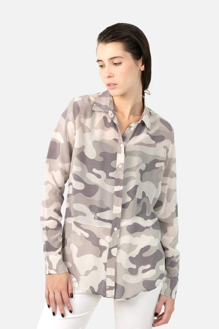 Camisa Color Estampada Camisa Joe Fresh