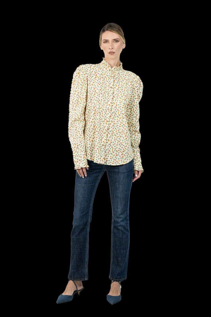 Camisa Color Floral Camisa VanVan