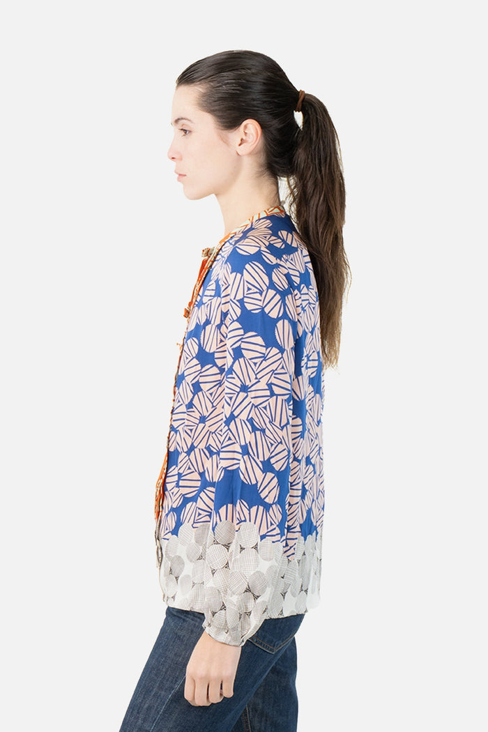 Camisa Color Seda camisa Diane Von Furstenberg