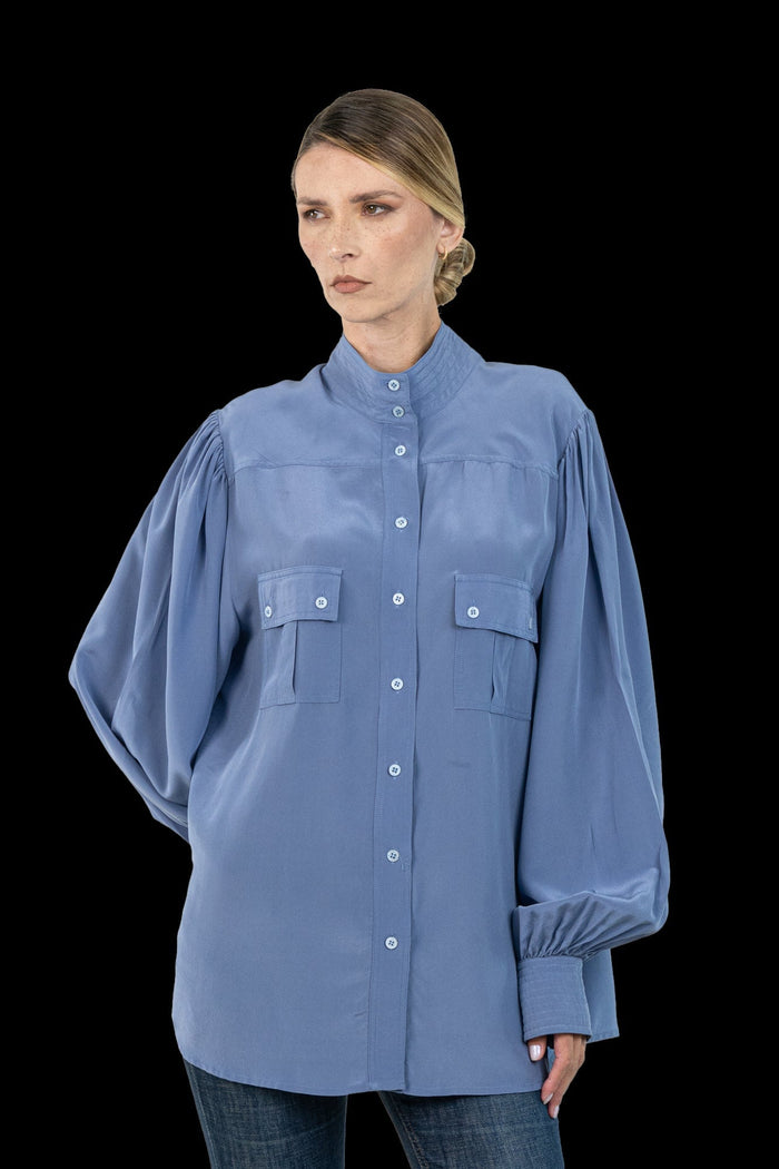 Camisa Color Seda Camisa Mixed