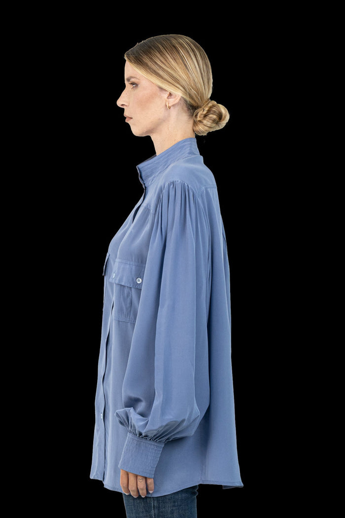 Camisa Color Seda Camisa Mixed