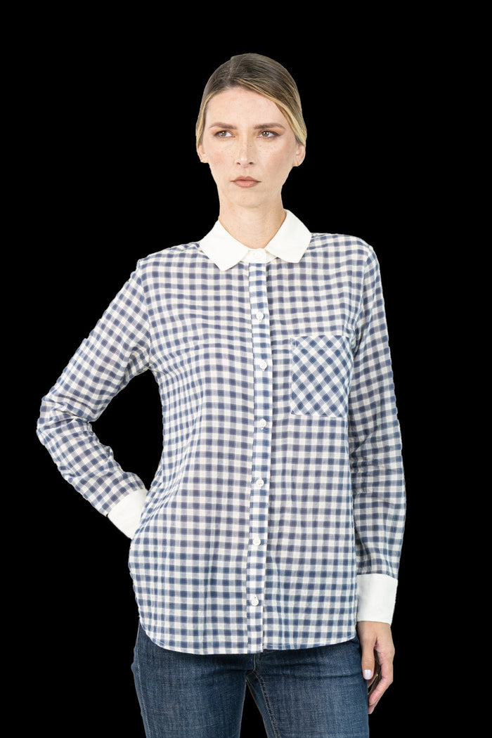 Camisa Color Xadrez Camisa CRIS BARROS