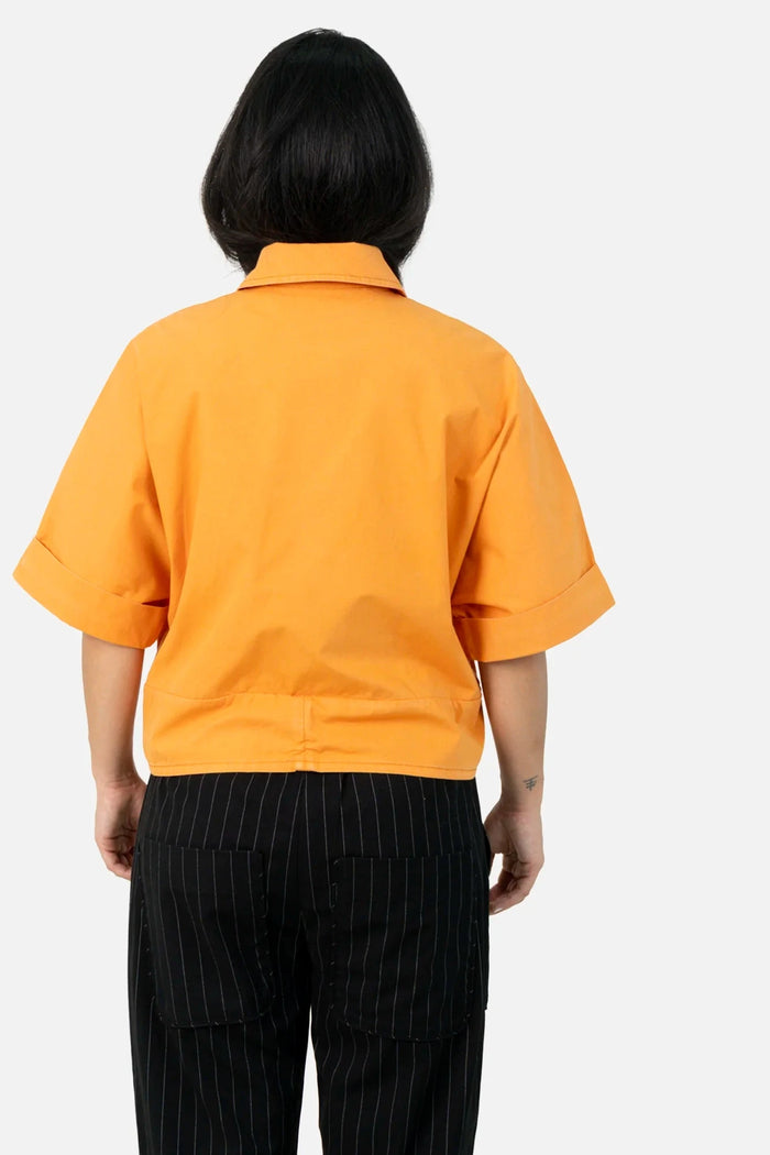 Camisa Laranja Amarração Camisa Mixed