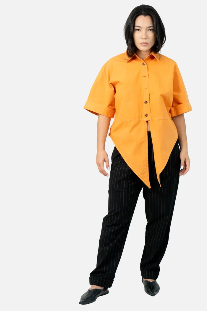 Camisa Laranja Amarração Camisa Mixed