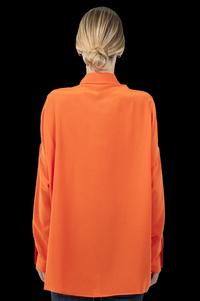 Camisa Laranja Seda Camisa LENNY NIEMEYER