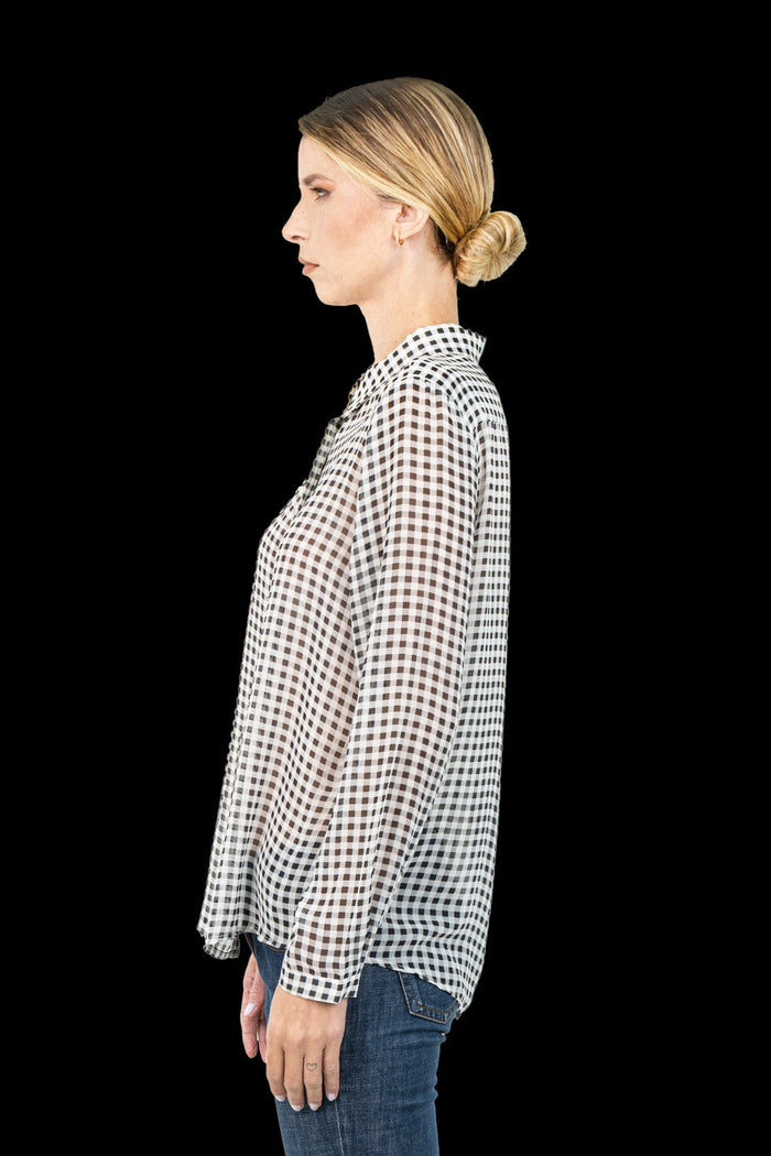 Camisa Xadrez Transparente Camisa Garimpo Adda