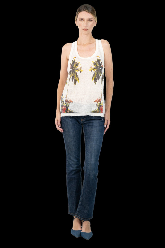 Camiseta Branca Estampa Camiseta NK collection