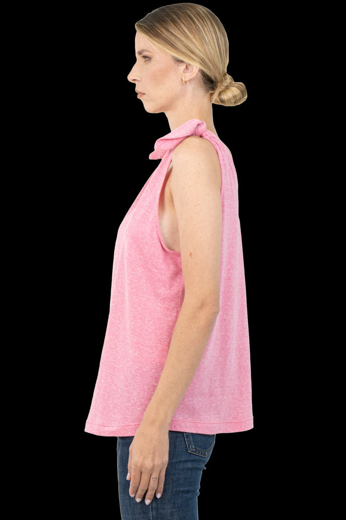 Camiseta Rosa Detalhe Camiseta MIXED