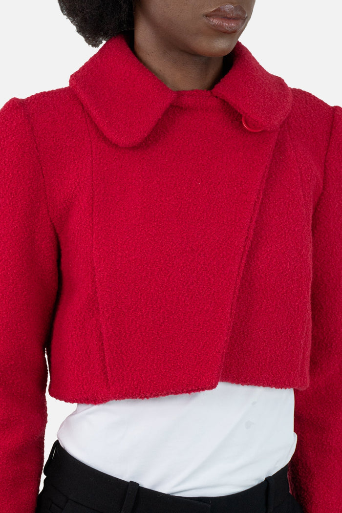 Casaqueto Vermelho Lã Adda Second Hand