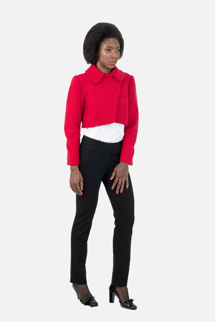 Casaqueto Vermelho Lã Adda Second Hand