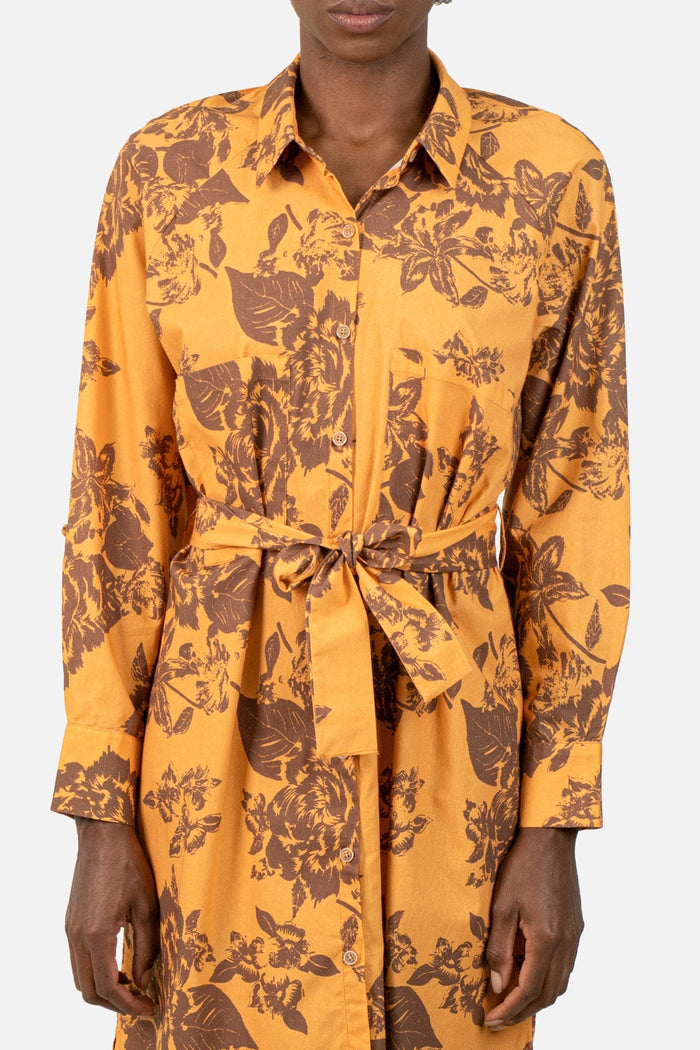 Chemise Bicolor Detalhe vestido Animale