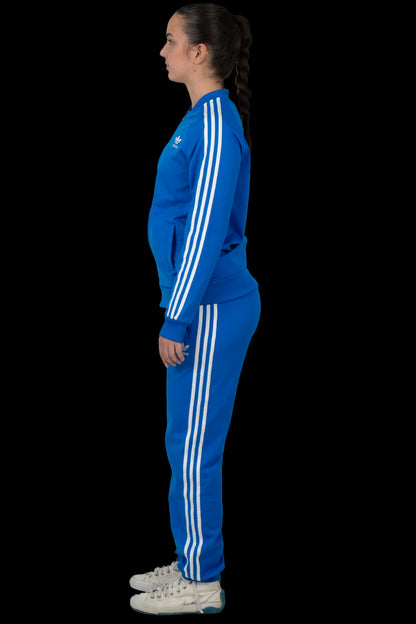 Conjunto Azul Retrô Adidas