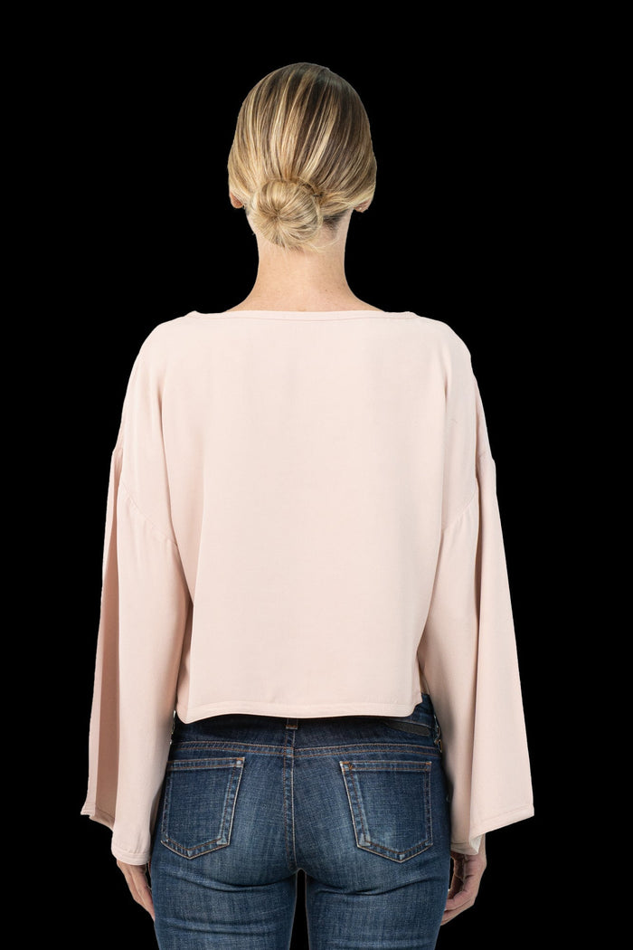 Cropped Rosa Reta cropped CRIS BARROS