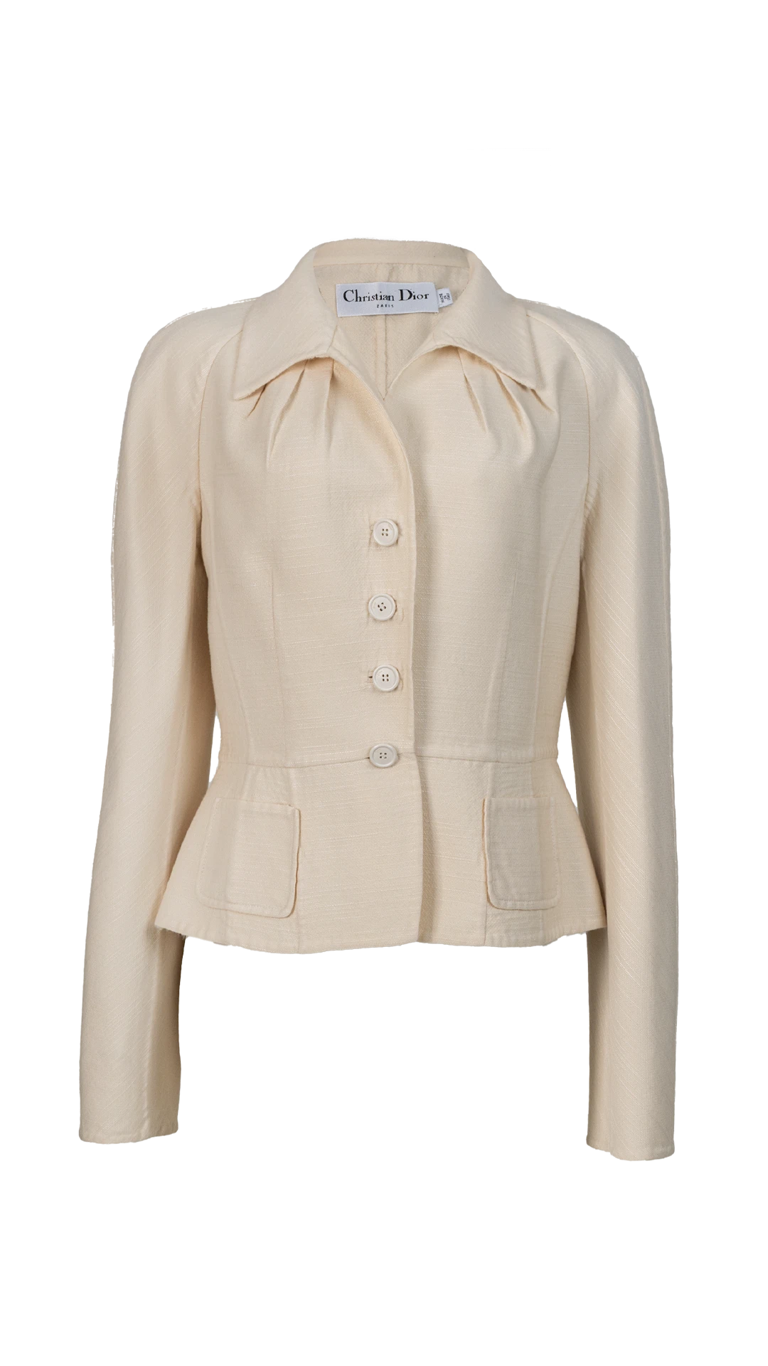 Casaco Creme Textura