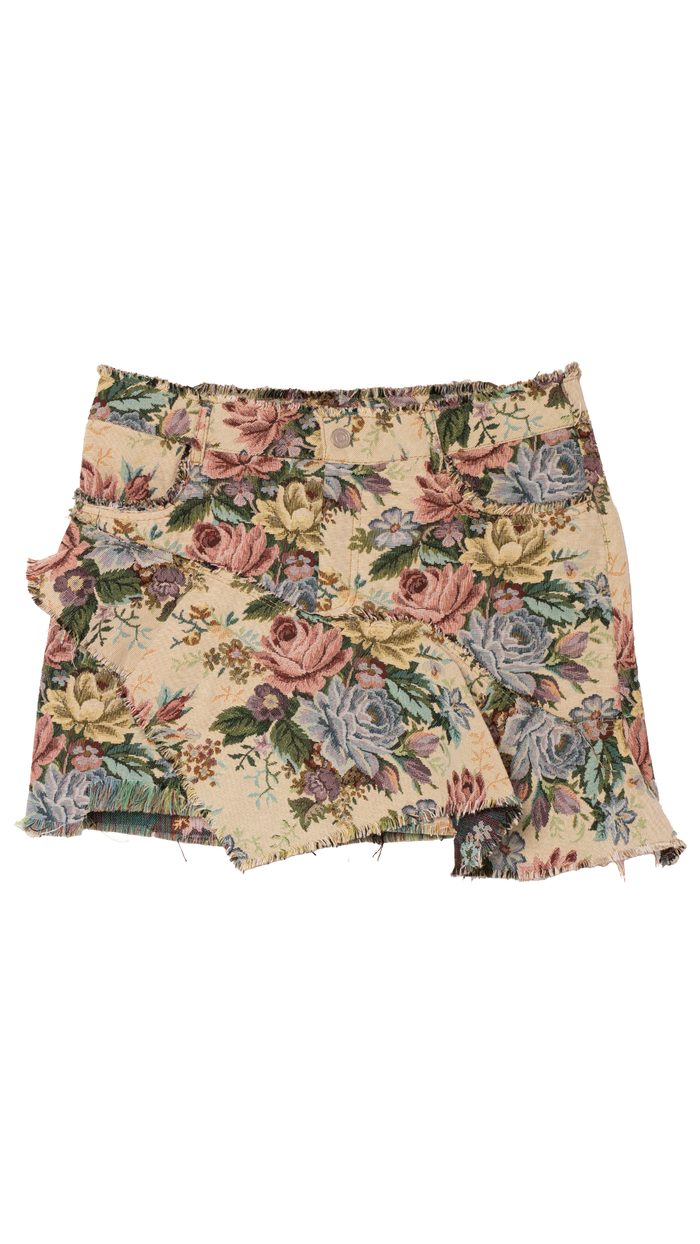 Mini Saia Jacquard Saia Zara