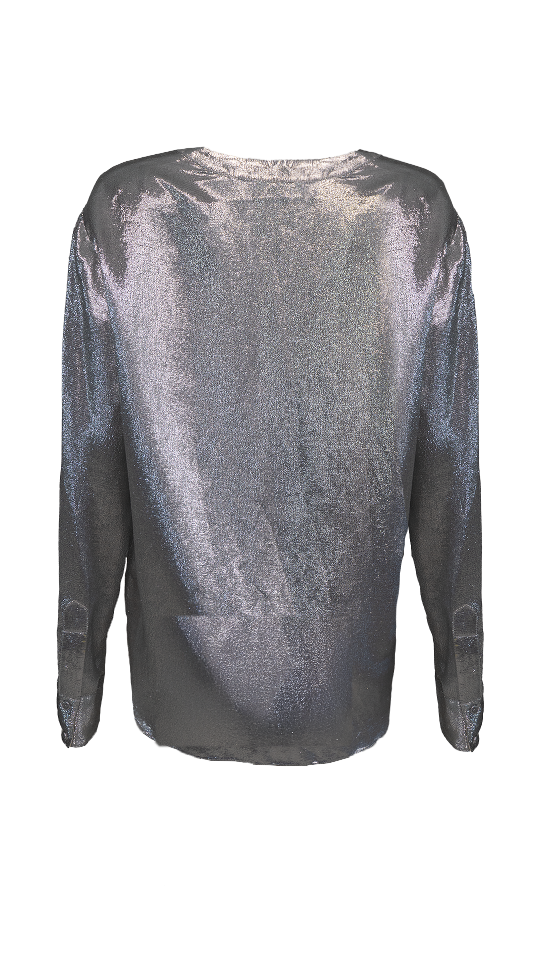 Camisa Prata Reta
