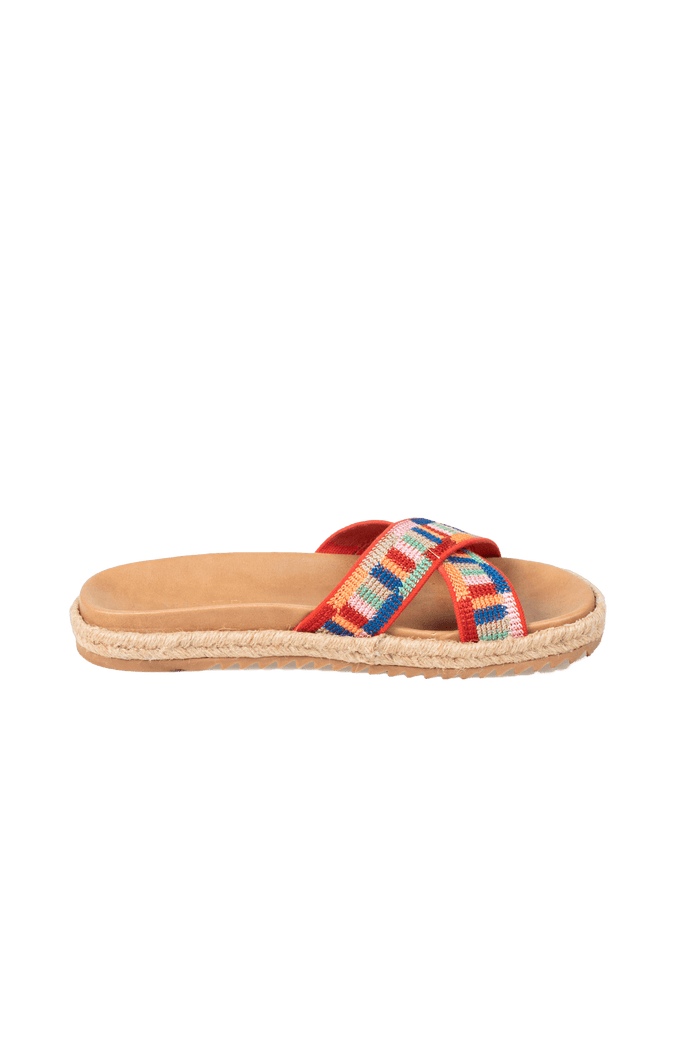 Rasteira Color Transpassada rasteira Mixed