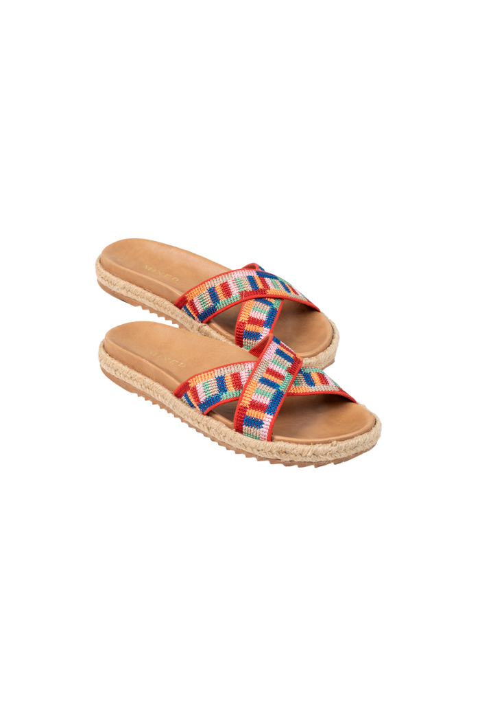 Rasteira Color Transpassada rasteira Mixed