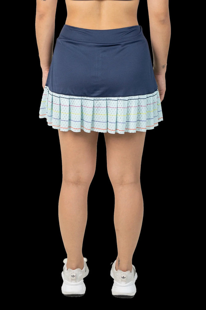 Saia Color Plissada saia sport Fila