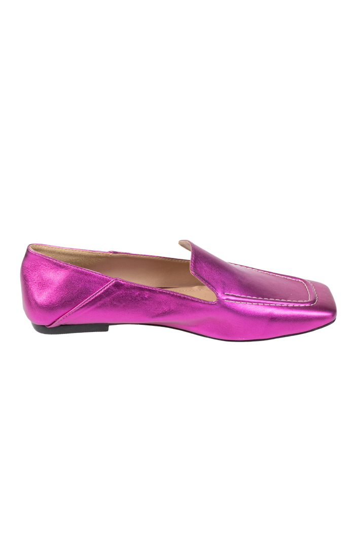 Sapato rosa mocassim sapato Garimpo Adda