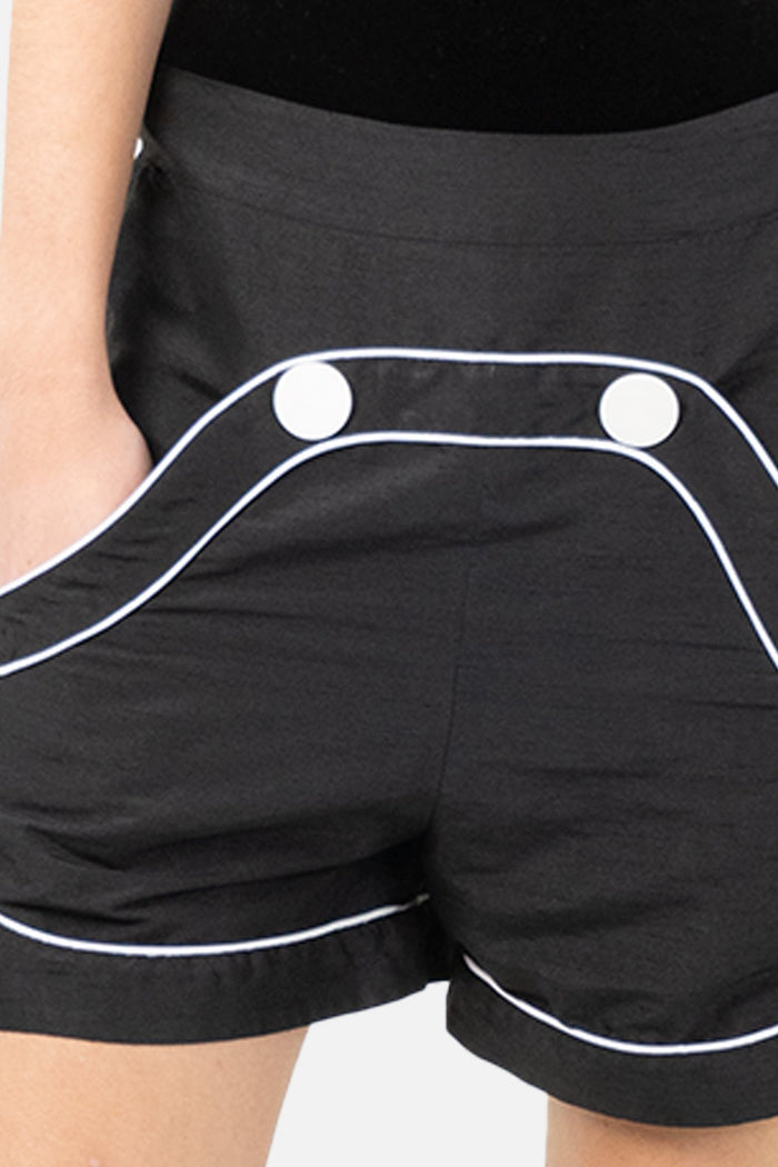 Short Bicolor Detalhe short Ronaldo Fraga