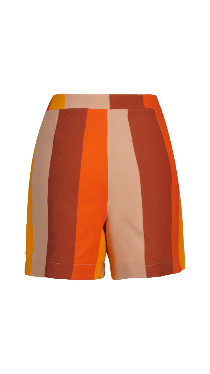Short Color Listrado shorts Adda Second Hand