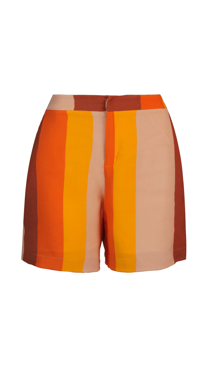 Short Color Listrado shorts Adda Second Hand