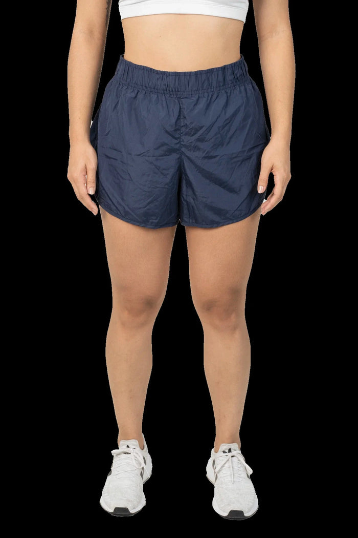 Short Marinho Sport short sport Garimpo Adda