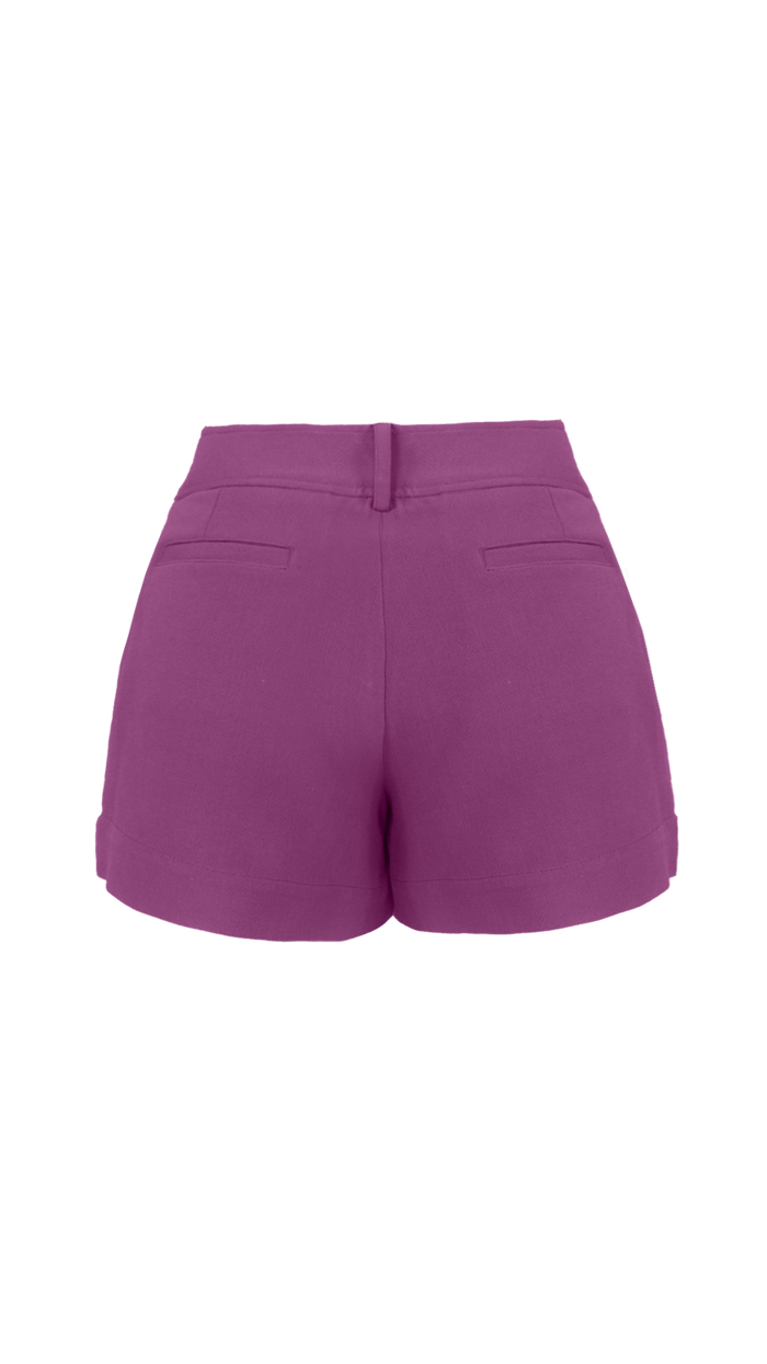 Short Roxo Liso short MIXED