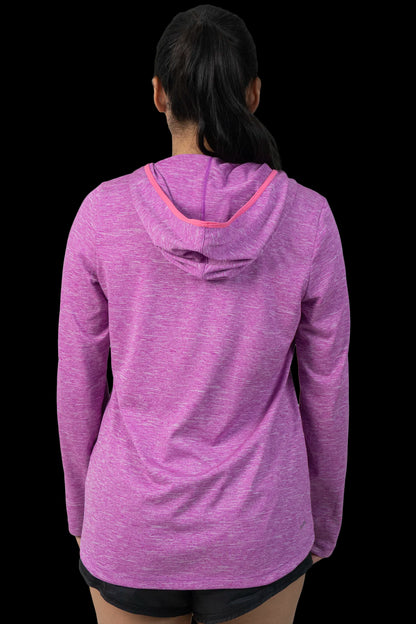 Jaqueta Rosa Capuz Adidas