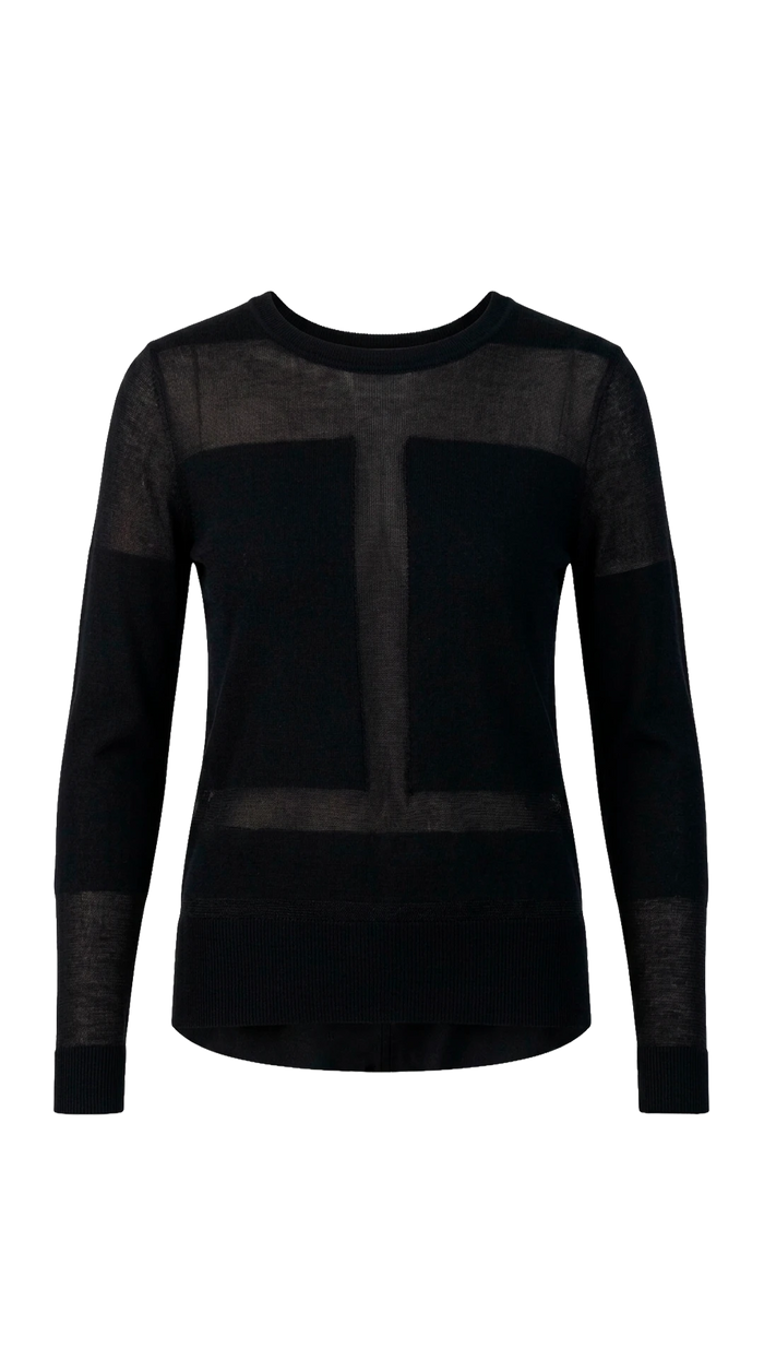 Suéter Preto Detalhe