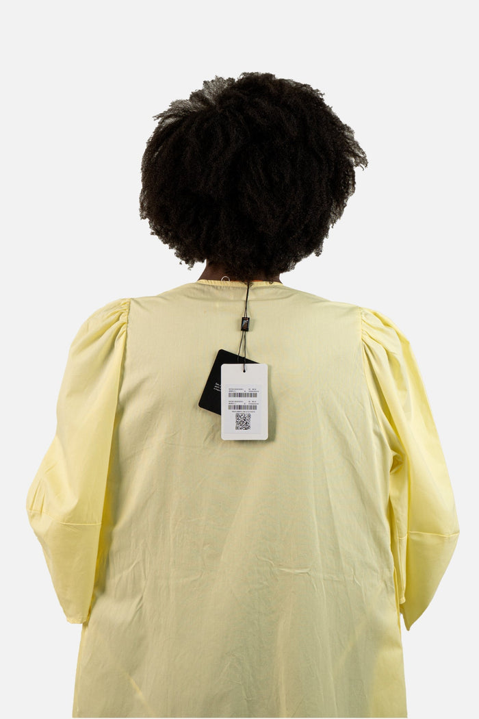 Vestido Amarelo Transpassado vestido Animale