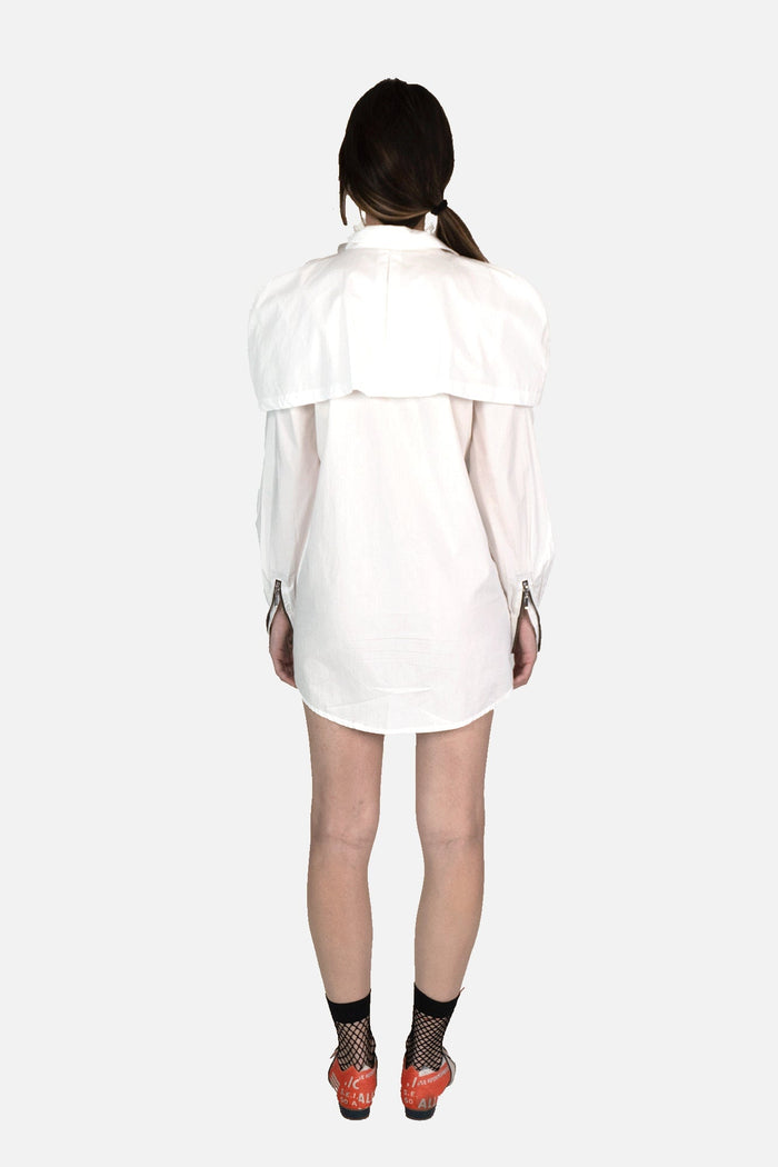 Vestido Branco Detalhe Vestido Ginger