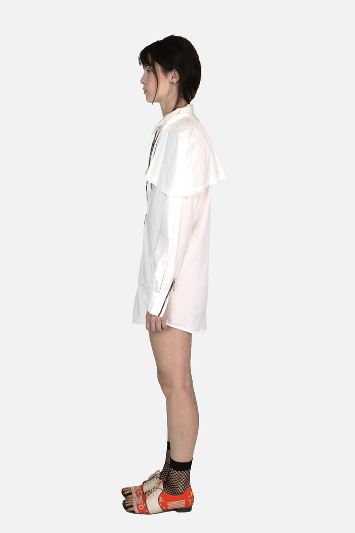 Vestido Branco Detalhe Vestido Ginger