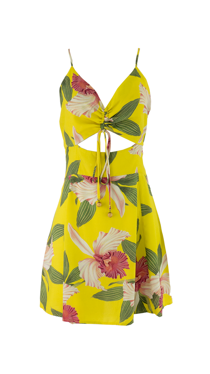 Vestido Color Curto Garimpo Adda