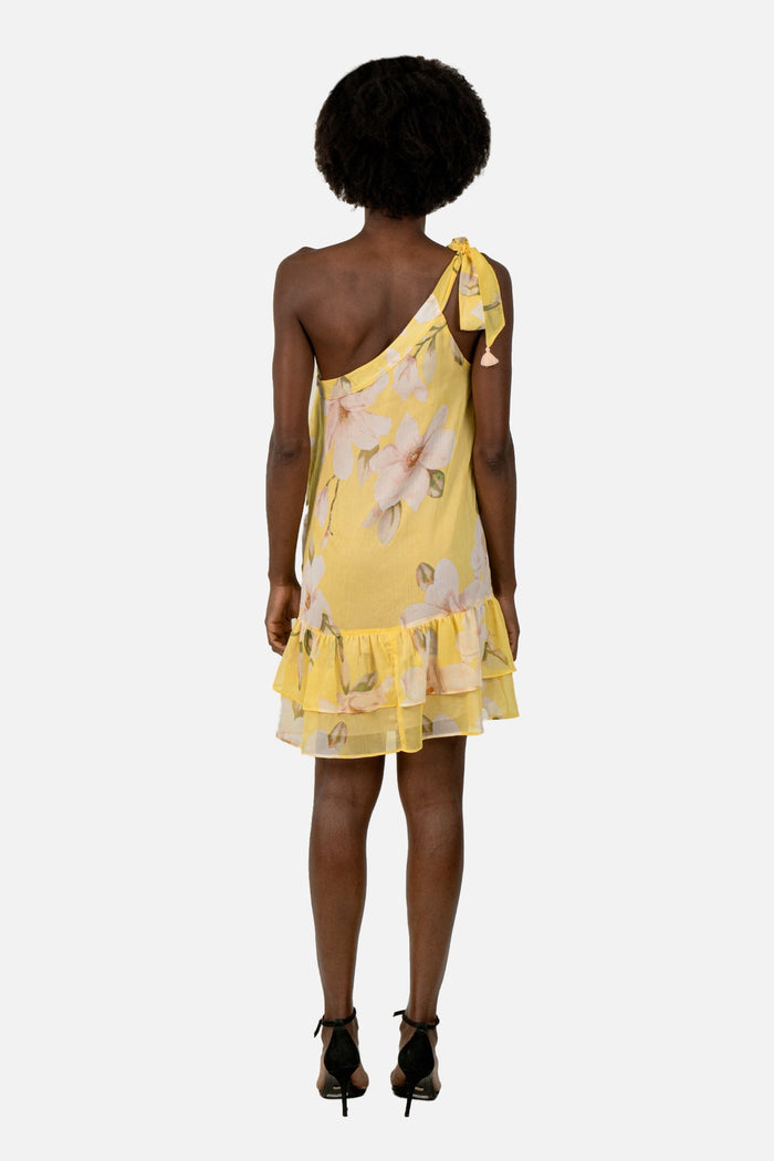 Vestido Color Floral Vestido Adda Second Hand