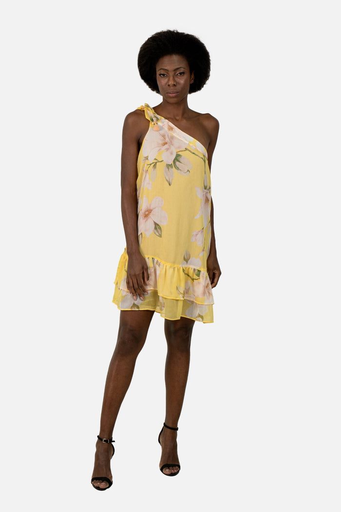 Vestido Color Floral Vestido Adda Second Hand
