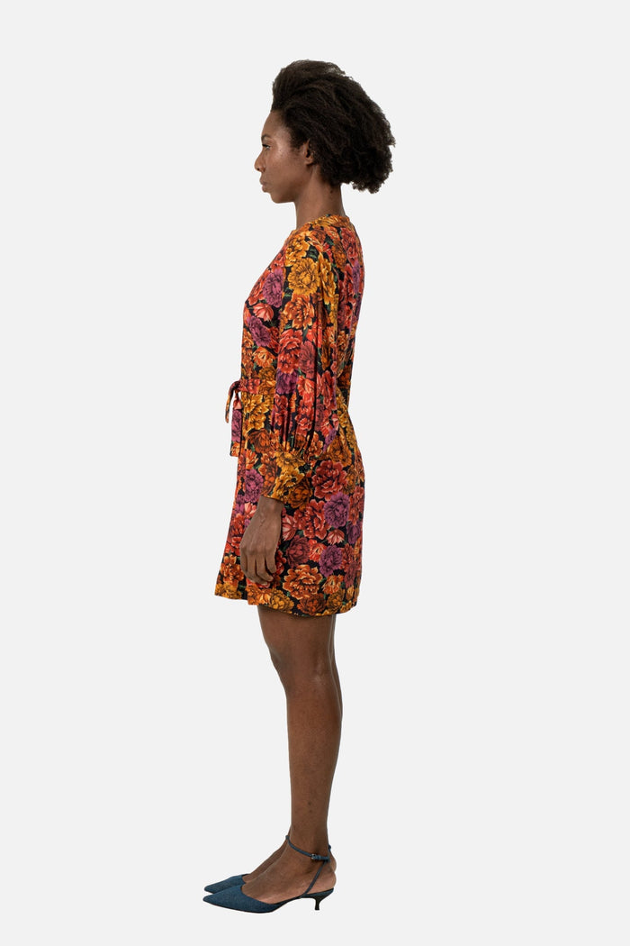 Vestido Color Floral Vestido Amaro