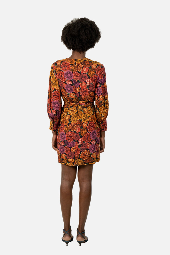 Vestido Color Floral Vestido Amaro
